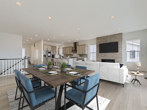 Homesite 4109 Dining, Great Room Kitchen - Virtu