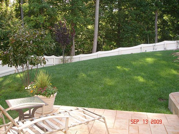 View from back patio