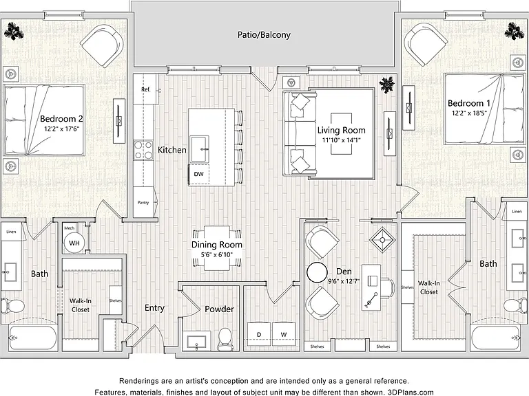 Two Bedroom - Penthouse Two Bedroom - Penthouse