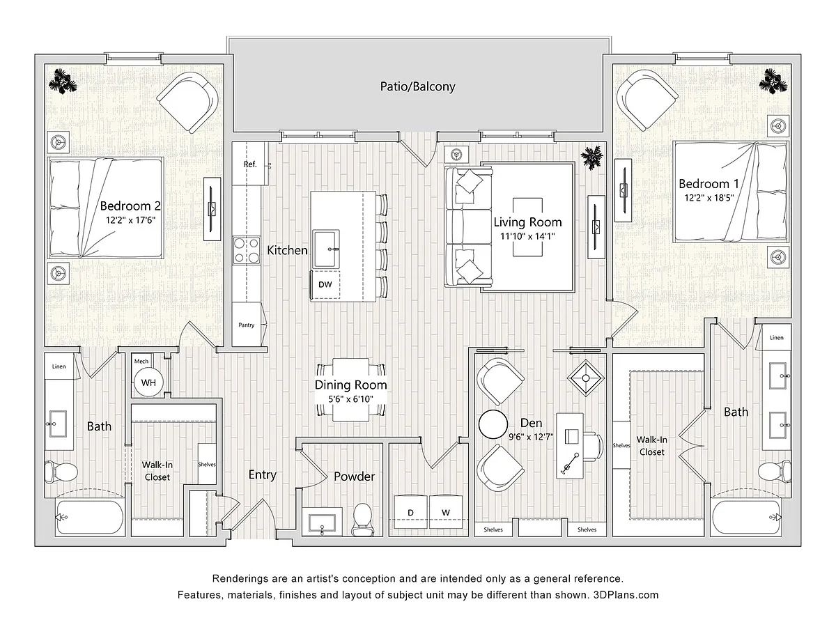 Floor plan PH