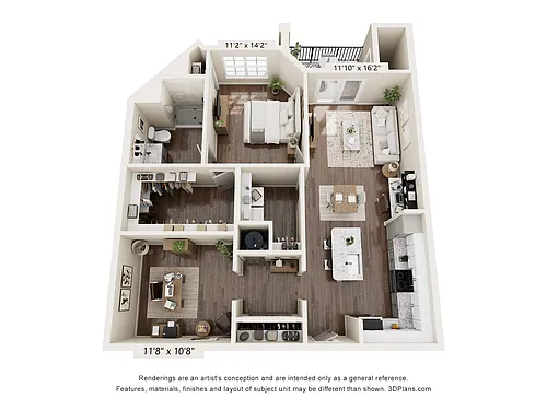 Floor plan The Reserve
