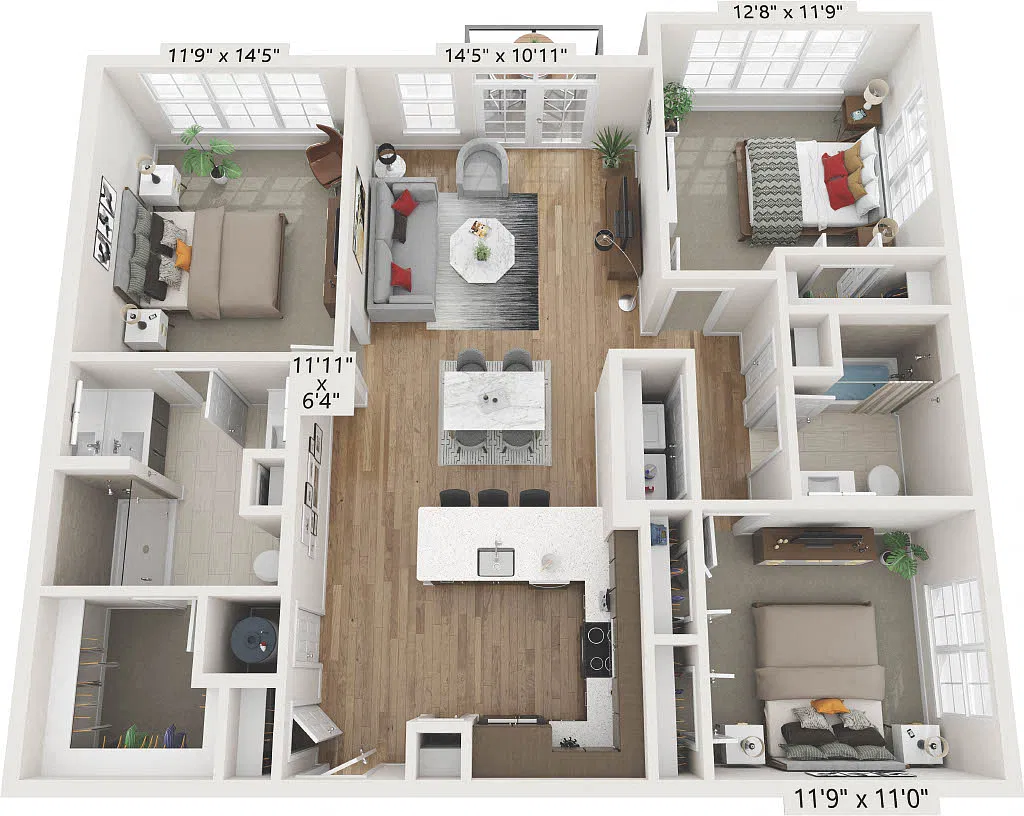 Floor plan C1