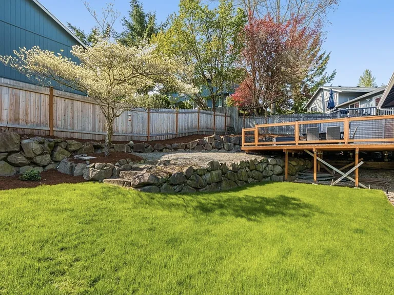 New sod. Wonderful play space for children