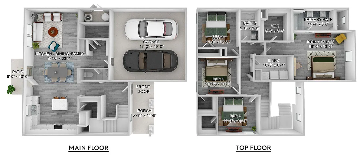 Floor plan Hamilton