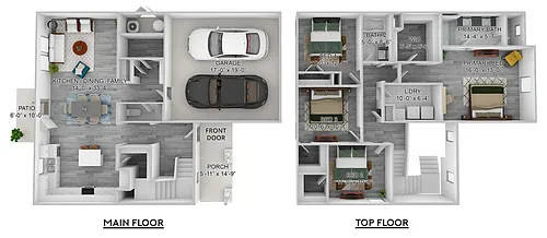 Floor plan Hamilton