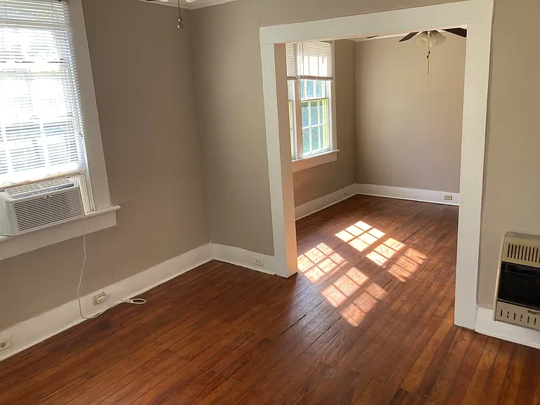 Front two rooms