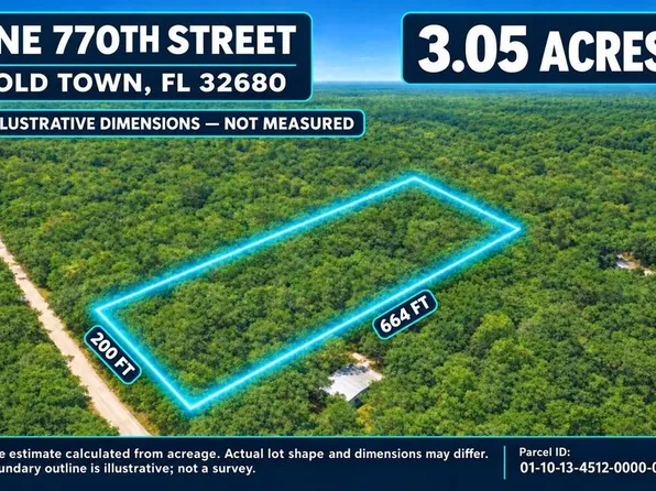 NE 770TH STREETS LOT 52, OLD TOWN, FL 32680
