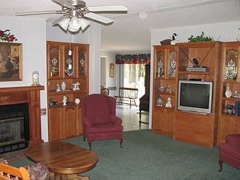 Looking back to Patio Doors