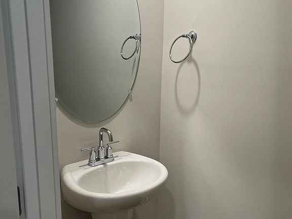 downstairs half bath