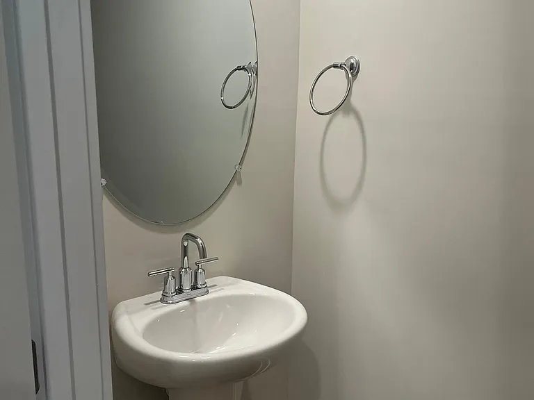 downstairs half bath