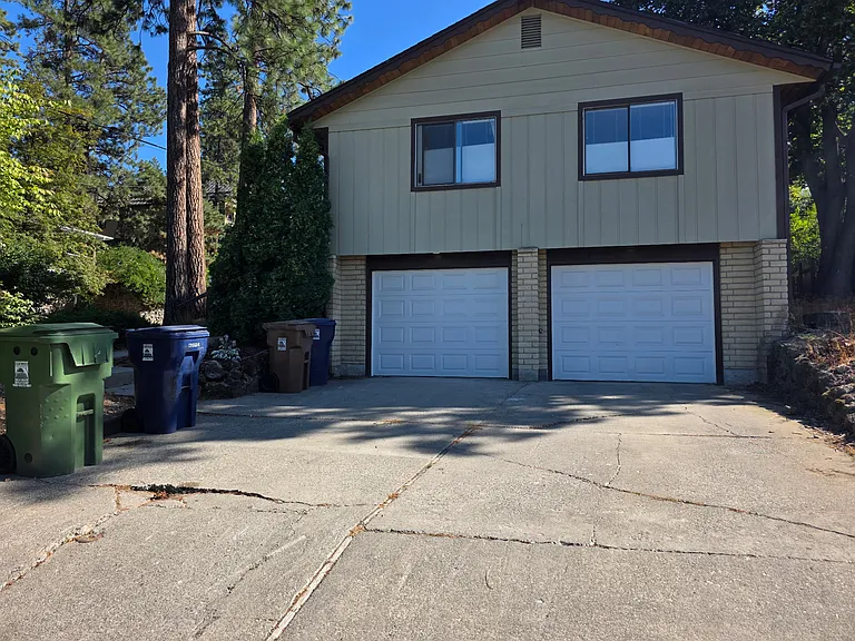 Attached garage and driveway