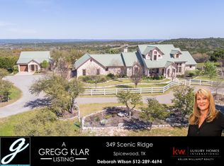 349 Scenic Ridge Dr, Spicewood, TX 78669