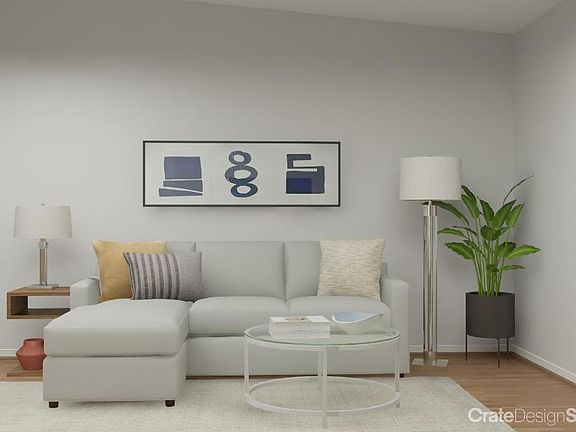 Virtual staging - living room