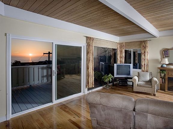 great room/ sunset view