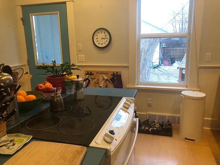 Kitchen. Door to pantry room.