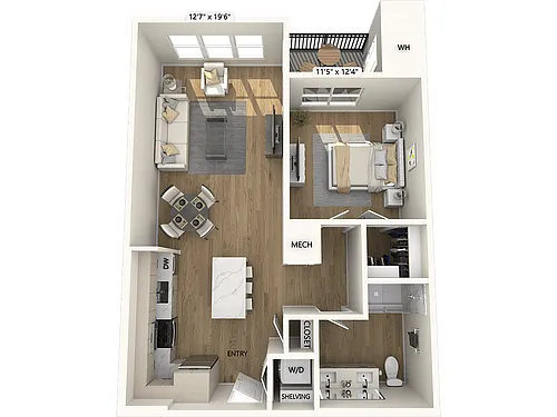 Floor plan AM19-SIG-Signature Collection