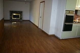 Wood flooring throughout most of home~
