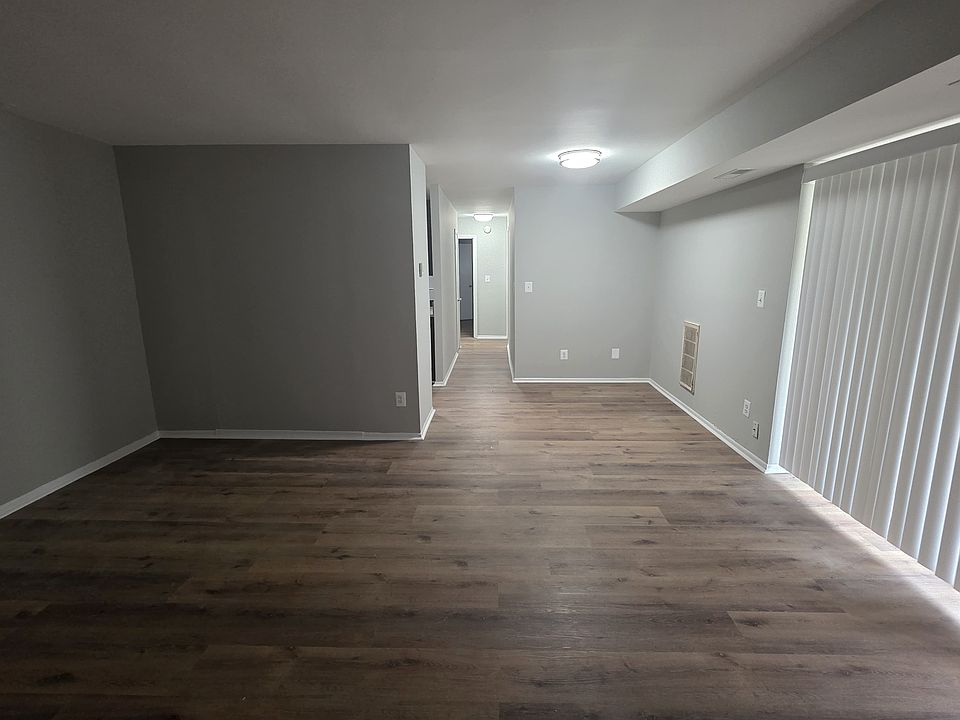 Living room and dining area view