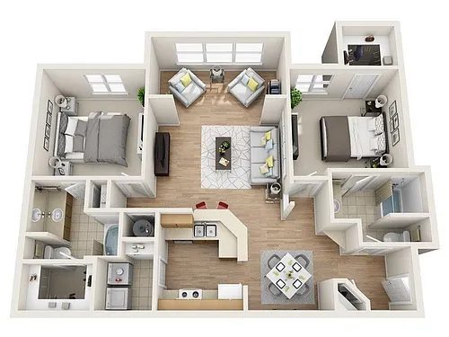 Floor plan B3