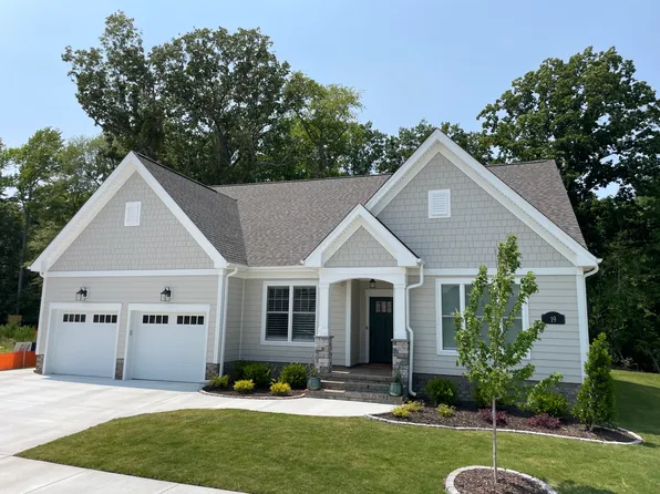 Coastal Cottage Model Q Plan, The Reserve at Cedar Point