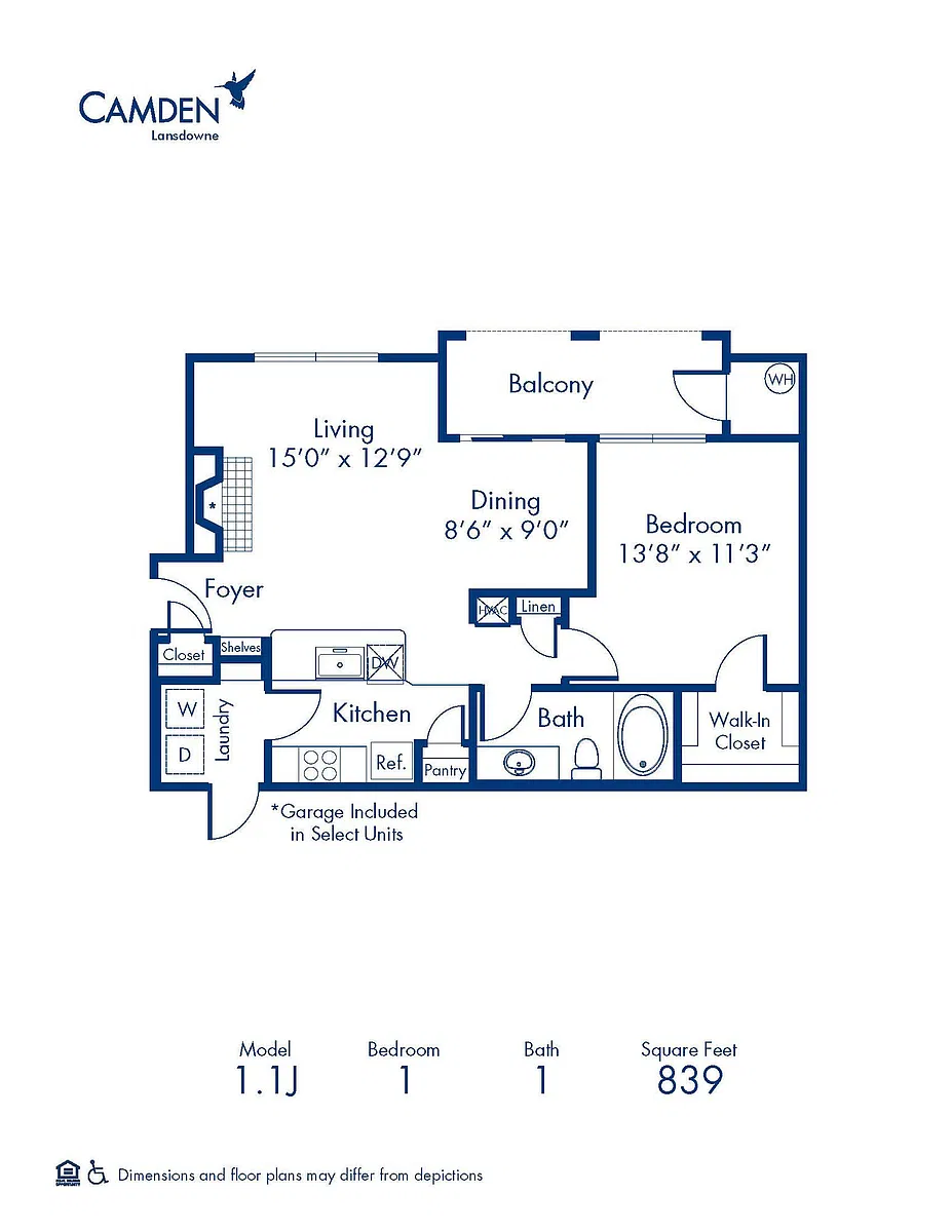 Floor plan 11J
