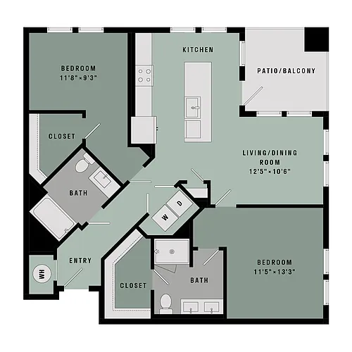 Floor plan B2