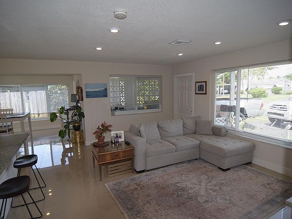 Living area - brand new hurricane windows throughout home