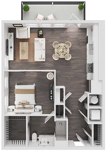 Floor plan Clarke
