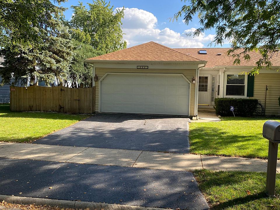 Home is half of a duplex on a quiet street.