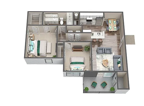 Floor plan B1