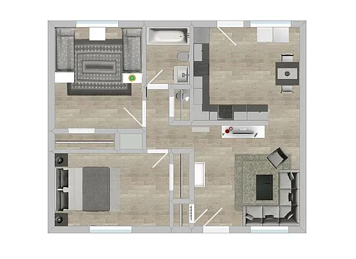Floor plan A B C Building