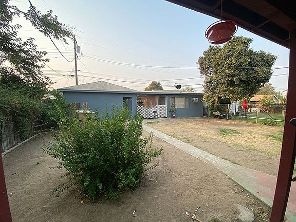 Front of garage and studio