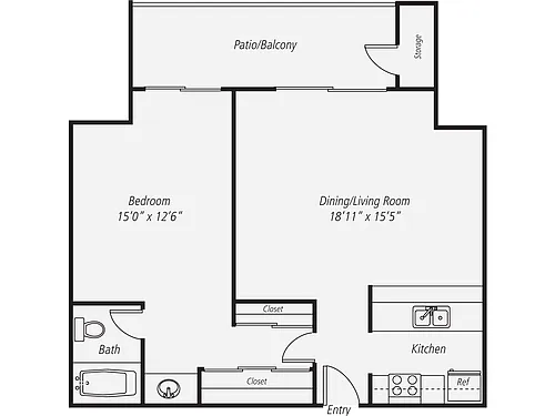 Floor plan A2