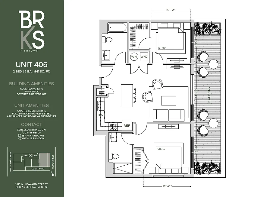 Floor plan 405