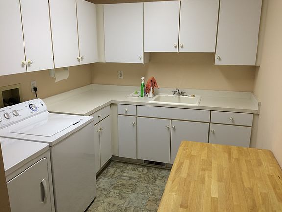 laundry and storage room