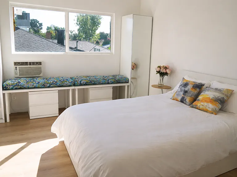 Bedroom #2 with New Queen Mattress, New Furniture, and Its Own Private Bathroom
