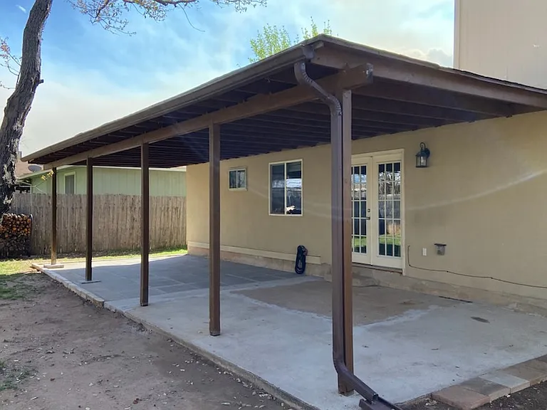 Back patio