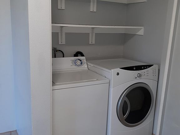 Washer and dryer