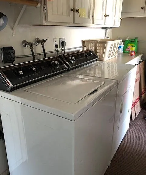 Washer and dryer