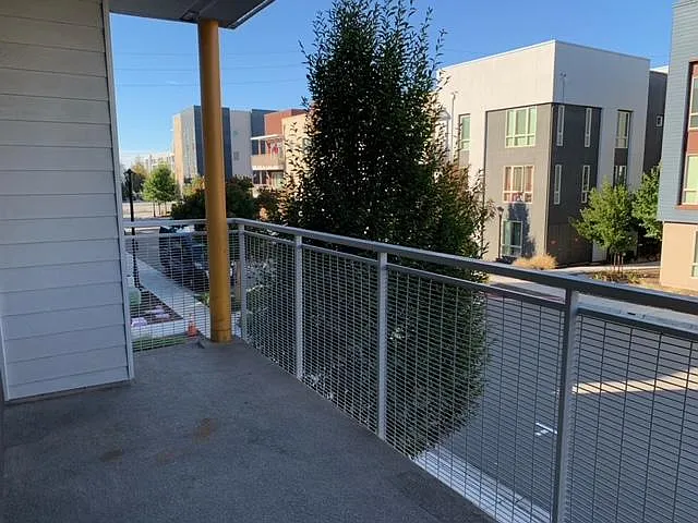 Balcony side view