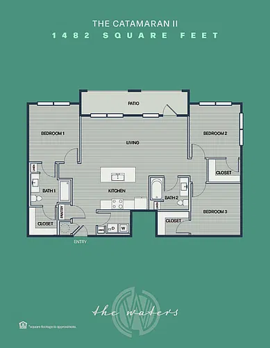 Floor plan The Catamaran II