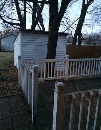 Storage / Patio area