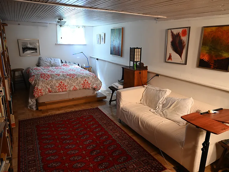Basement bedroom