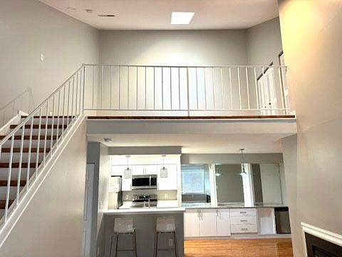 Loft with skylight