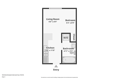 Floor plan 1B1