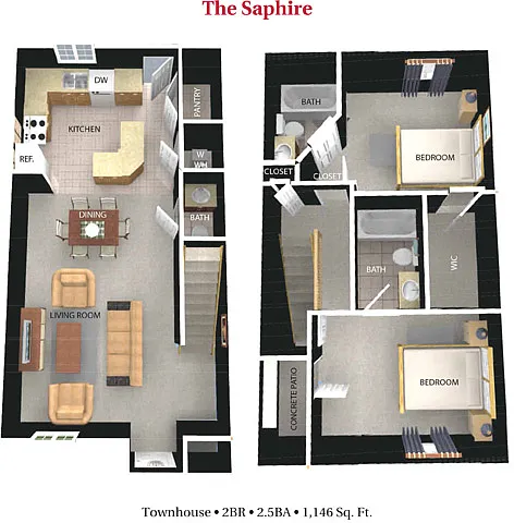 Floor plan The Sapphire