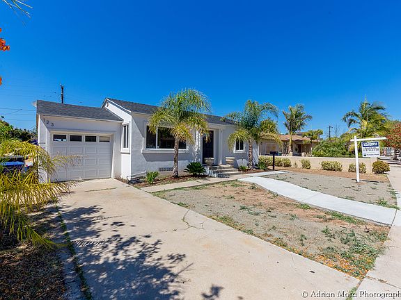 Drive way and garage entry