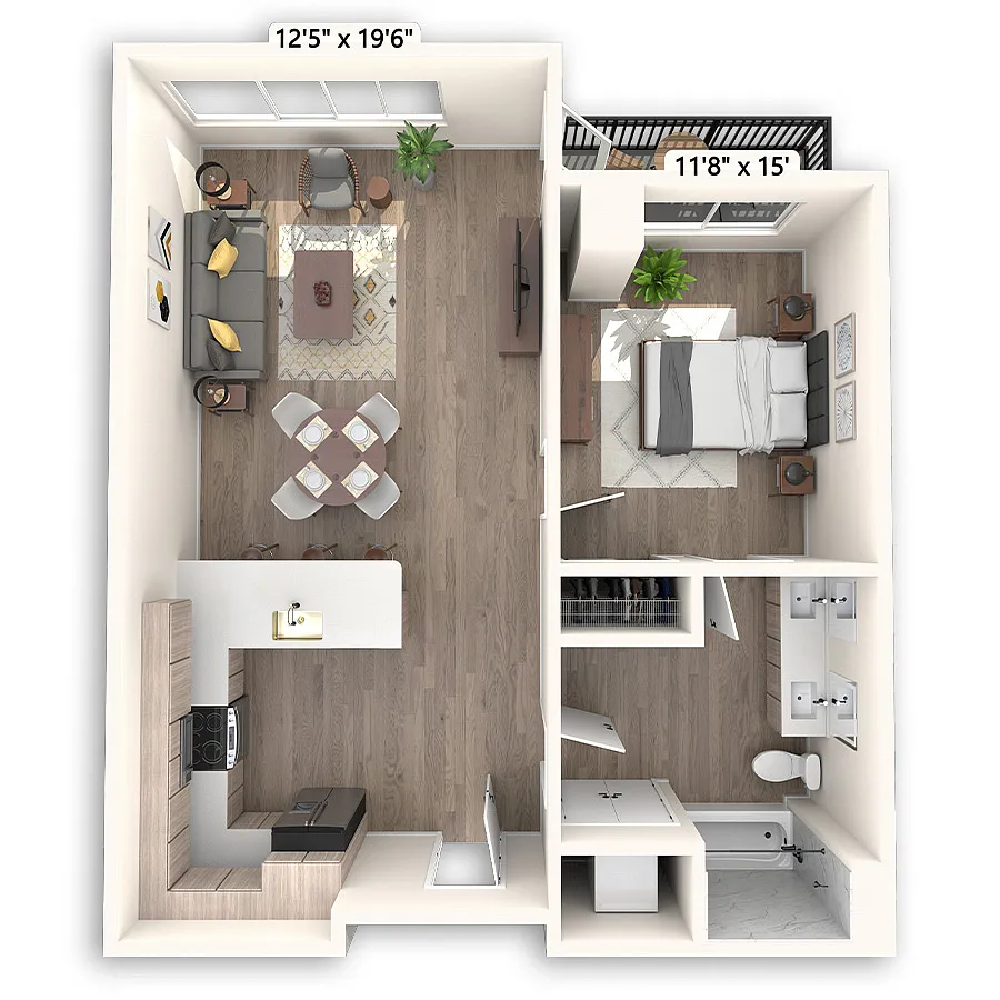 Floor plan Crestone Platinum