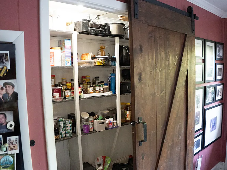 oversized walk-in pantry
