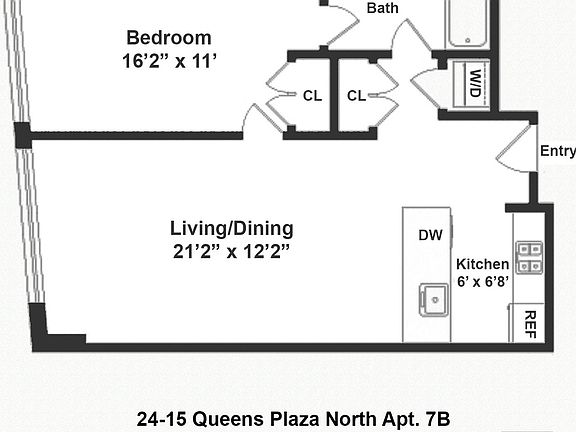 2nd image of 24-15 Queens Plz N #7B